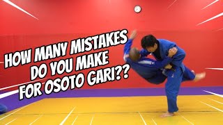 Osoto Gari | How Many Mistakes Do You Make?