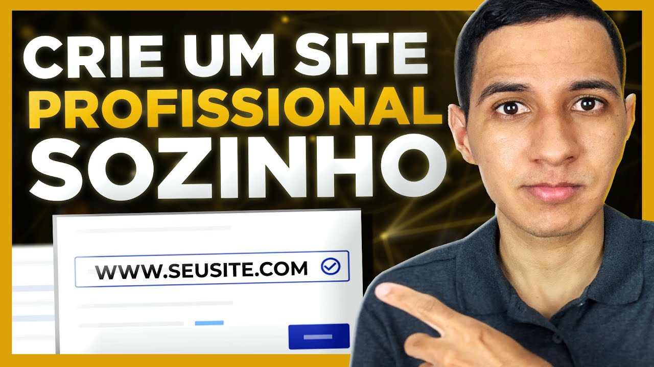 Como CRIAR UM SITE PROFISSIONAL SOZINHO em Wordpress DO ZERO na ...