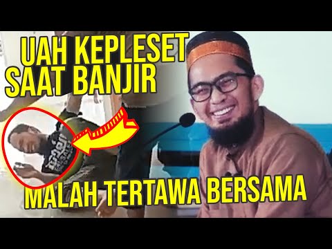 lucu,-kepleset-saat-atasi-banjir,-ini-kata-ust.-adi-hiidayat