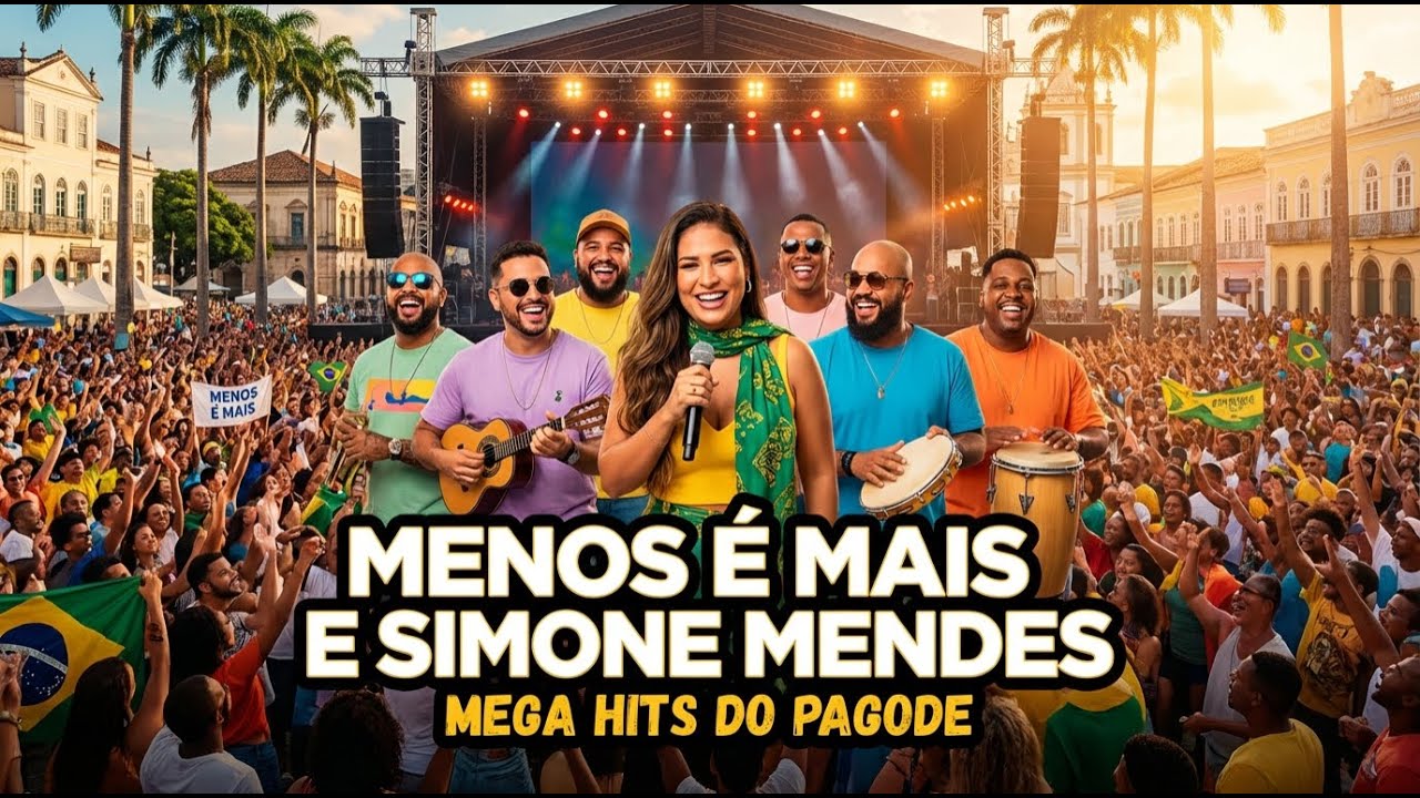 Grupo Menos É Mais 2026 🔥 Churrasquinho Menos É Mais | Os Melhores Sucessos do Pagode