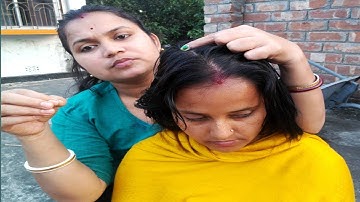 Nit picking //lice picking || bangli nitpicking