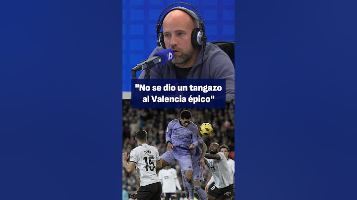 Gonzalo Miró, SORPRENDIDO con la polémica del Valencia 2-2 Real Madrid | El Partidazo de COPE