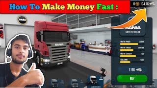 How To Make Money Fast : Truck Simulator : Ultimate | New Truck Driving Game by Zuuks 🤗 screenshot 4