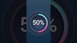 circular progress bar #xd #uiux_design #uiux screenshot 4