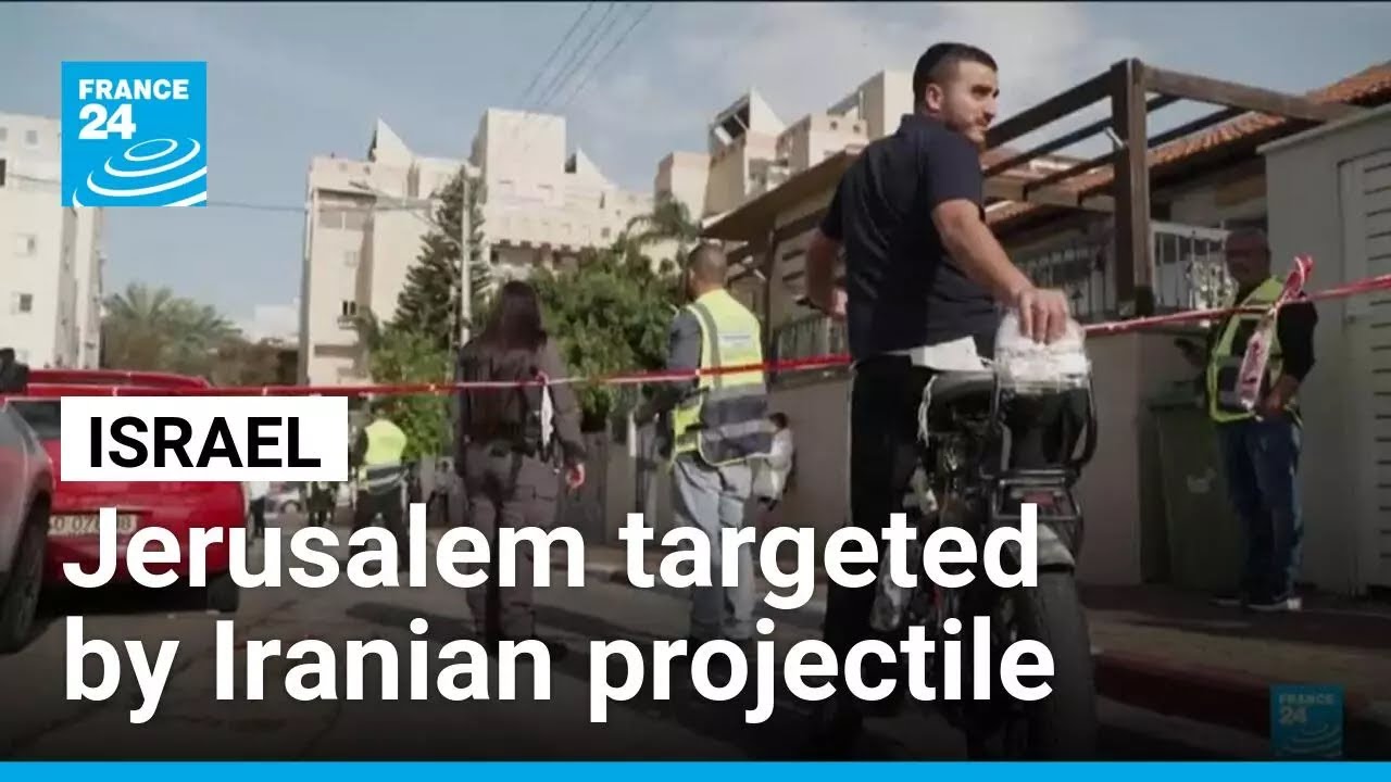 War in the Middle East: Jerusalem Old City targeted by Iranian projectile • FRANCE 24 English
