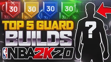 THE 5 BEST MOST CHEESIEST OVERPOWERED BUILDS ON NBA 2K20!