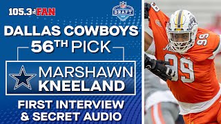 Marshawn Kneeland First Interview + Secret Audio | 2024 NFL Draft