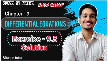 Ex 9.5 class 12 maths | Class 12 exercise 9.5 | Exercise 9.5 class 12 maths