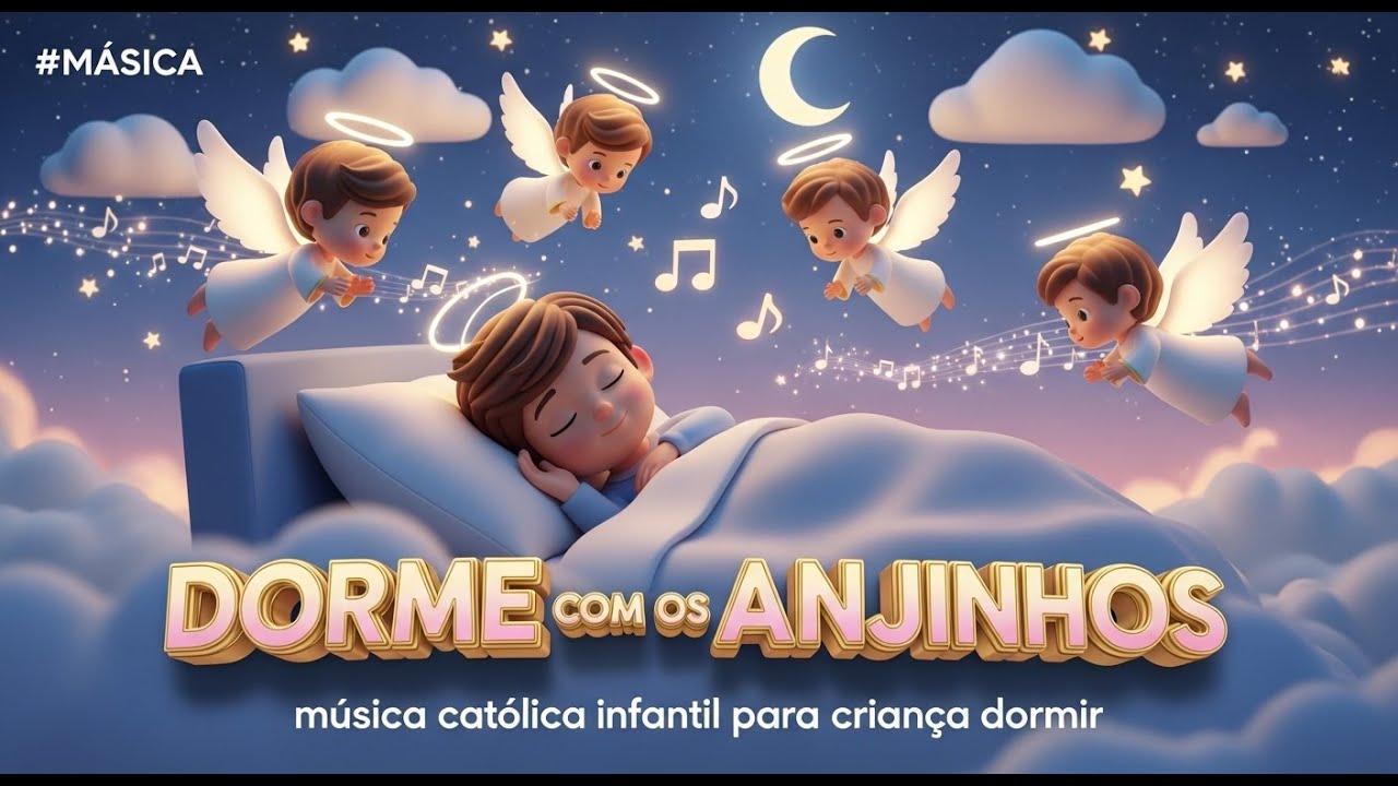 música católica infantil para criança dormir | Dorme com os Anjinhos ...