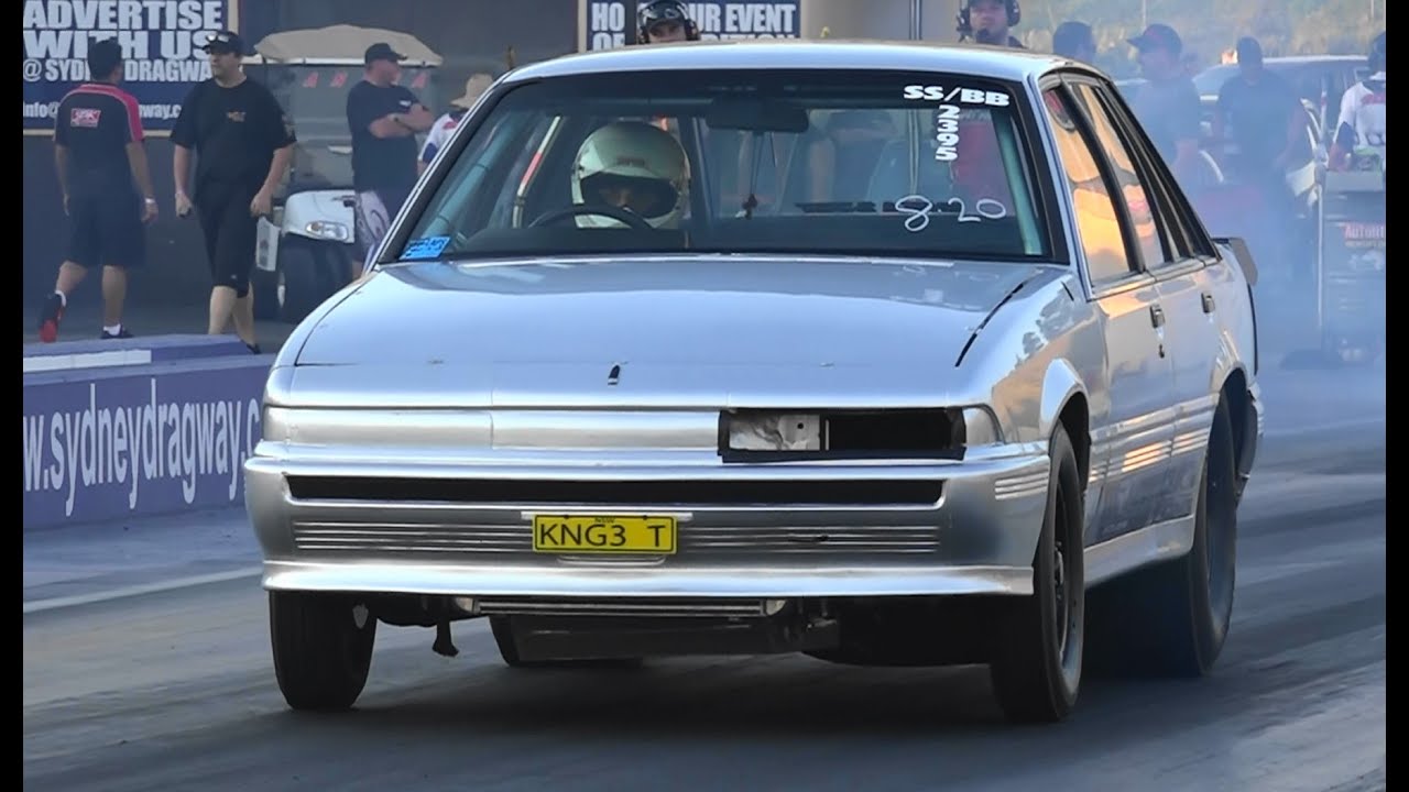 KNG03T MAATOUKS RACING 8 SEC VL TURBO SYDNEY DRAGWAY 4.10.2014 - YouTube