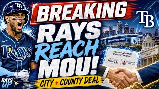 Famous BREAKING: #Rays Reach MOU with City and County! Wealth