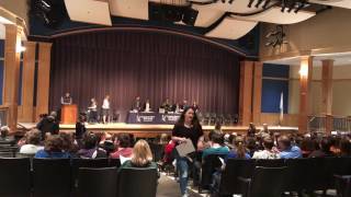Rachel Honors Ceremony 9th grade