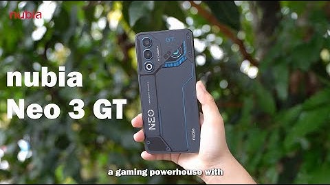 nubia Neo 3 GT Gaming Review🔥| Built-in Shoulder Trigger Gaming Smartphone #nubianeo3gt #gamingphone