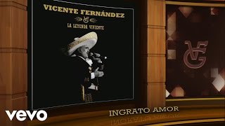 Vicente Fernández - Ingrato Amor (Remasterizado [Cover Audio]) chords