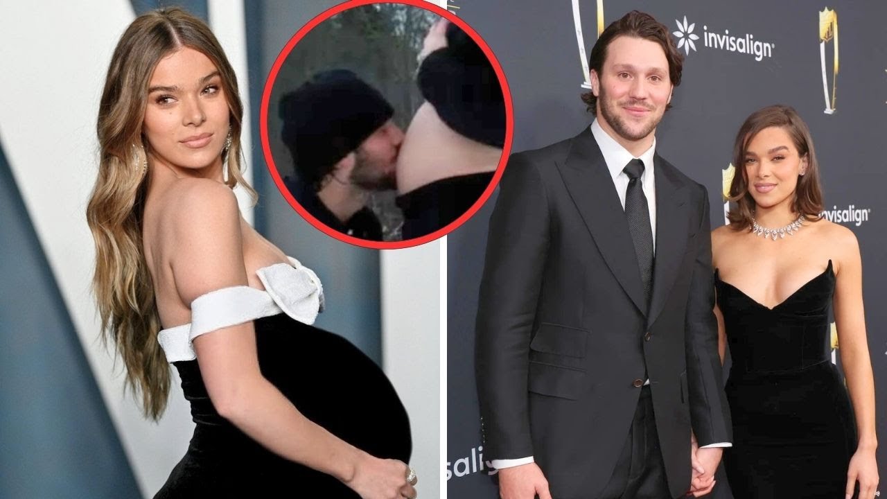 Pregnant Hailee Steinfeld Shows Bump & Baby Beau Onesie 😍👶