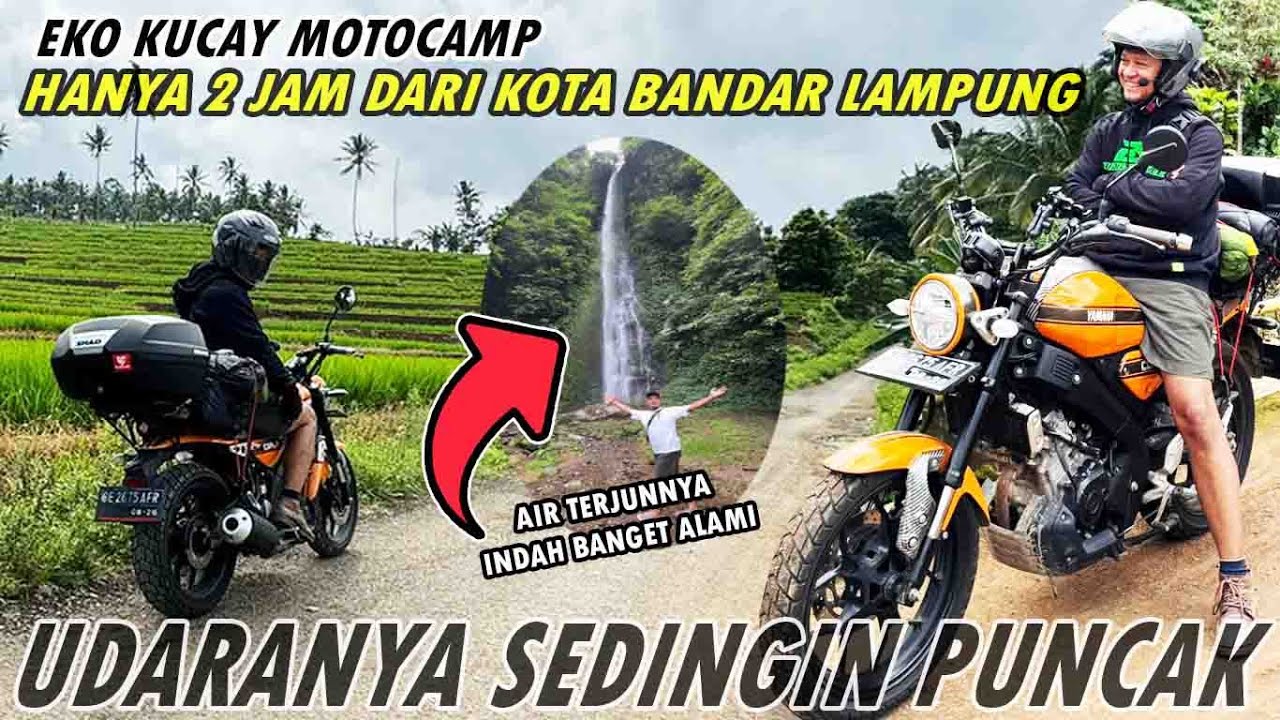 Dingin Kayak Di Puncak, Cuma 2 Jam Dari Kota Bandar Lampung | Eko Kucay Motocamp di Gunung Pesawaran