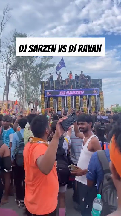 Dj SARZEN VS DJ Ravan | AAP KA 50-50 75 BASS KA HUA FUK GAYA KYA #youtubeshorts #shorts #viralvideo