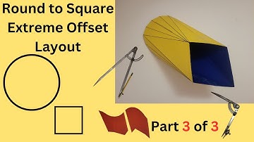 How to make a Round To Square Extreme Offset Layout 3 of 3