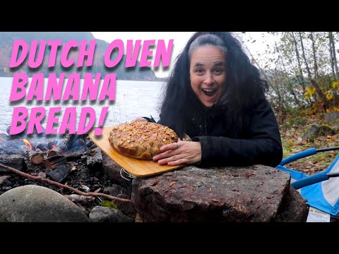 Dutch Oven Banana Bread - Fresh Off The Grid