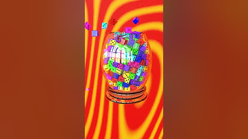 Jug Dice Spill Satisfying 3D Animation #loop #oddlysatisfying  #3dloop #blender #animation
