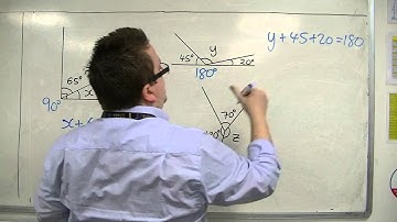 GCSE Maths from Scratch 17.03 Finding Missing Angles
