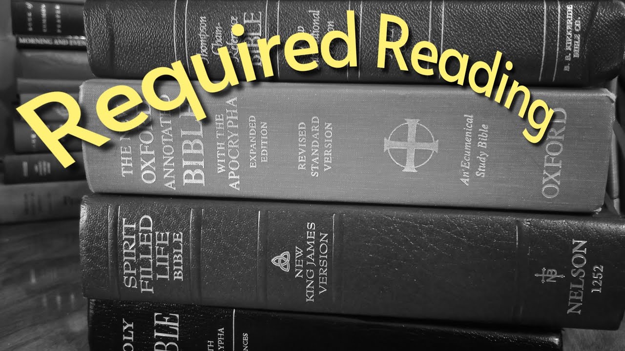 Required Reading Approved Bible Translations For Churches YouTube Required Reading Approved Bible Translations For Churches YouTube