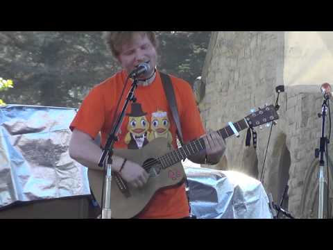 Ed Sheeran - You Need Me, I Don't Need You/My Eyes Are Red - CA - September 30, 2012