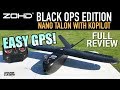 $45 EASY GPS - ZOHD Nano Talon Black Op & Kopilot - REVIEW & FLIGHTS