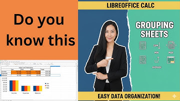 How to group multiple sheets in LibreOffice Calc
