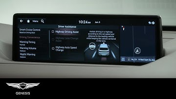 Navigation-Based Smart Cruise Control | Genesis G80 and GV80 | How-To | Genesis USA