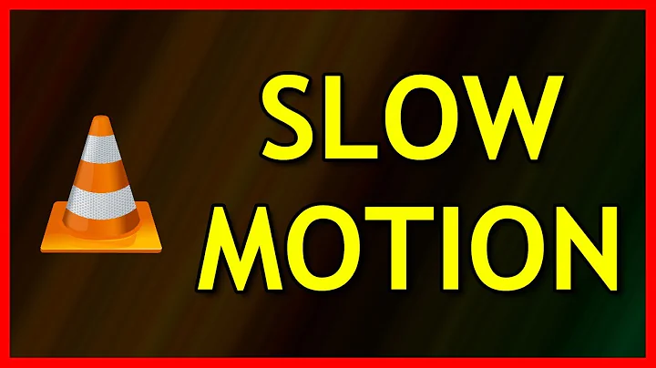 How to slow down a video in VLC Player (Slow motion Effect) - 2019