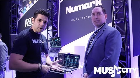 Numark DJ2GO Touch @ NAMM Show 2020 with Music City Canada - Compact Portable DJ Controller