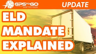 Canadian ELD Mandate EXPLAINED-What's the DATE Again? gpstogo.ca