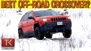 Is the Jeep Cherokee Trailhawk the Best Off-Road Crossover? We Go Winter Testing in Snow & Ice!