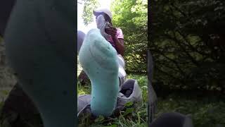 Dirty Socks Victoria Secret Aquamarine Ankle