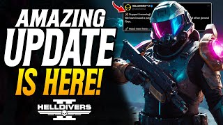 Helldivers 2 HUGE Patch Update! We Hit A New Record On Sales!?