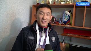 Победитель первенства мира по самбо вернулся в Калмыкию