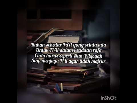 Kata kata cinta nahwu shorof - YouTube