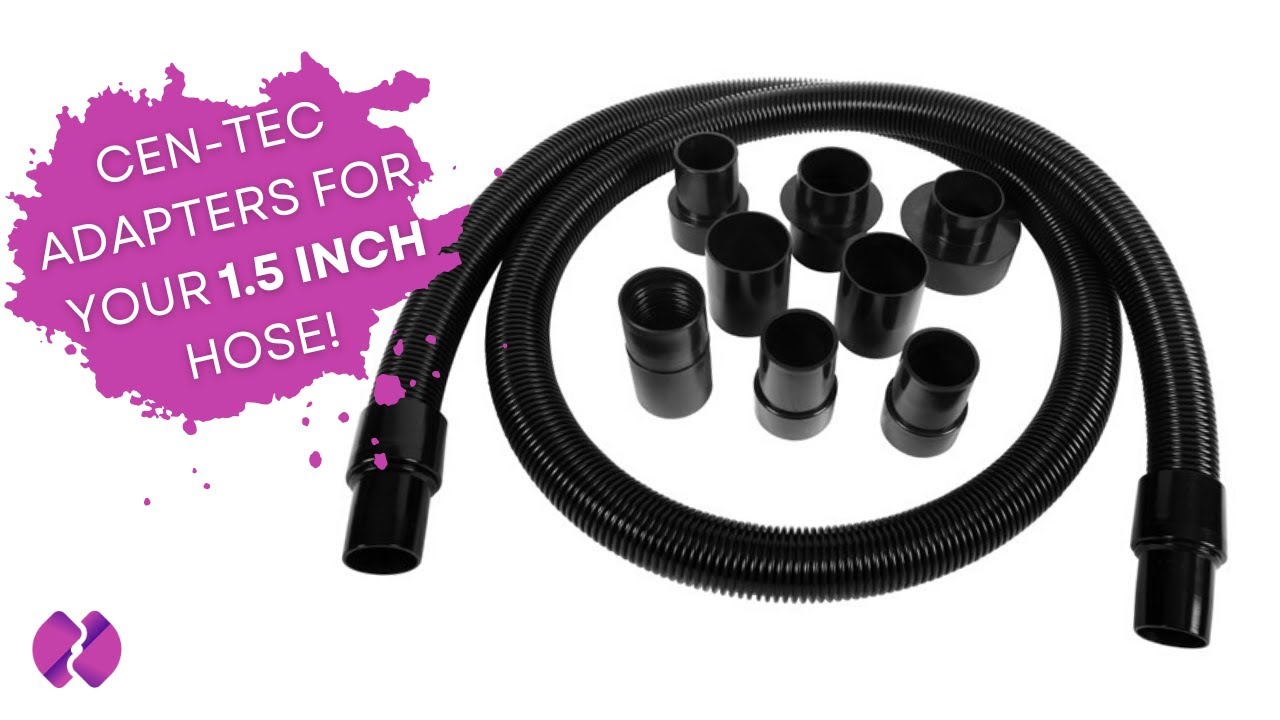 1.5 Inch Dust Collection Hose and Adapters! YouTube