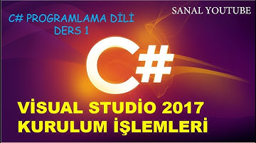 C# Programlama Dili -Temelden- (Visual Studio Kurulumu) Ders 1
