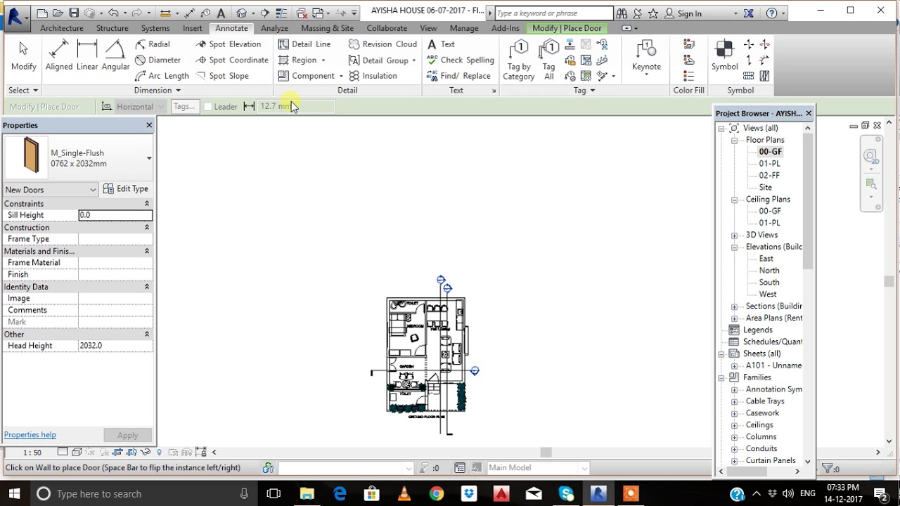 Revit Architecture 03-Ribbon bar