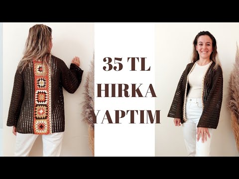 HERKESİN KOLAYLIKLA YAPABİLECEĞİ SALAŞ , DÖKÜMLÜ , UZUN FİLE HIRKA YAPILIŞI 🌸 #crochet