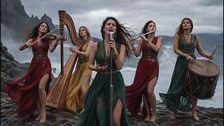 Silver Fjord | The Most Beautiful Nordic Celtic Folk | Ocean Harp, Violin & Gentle Drums