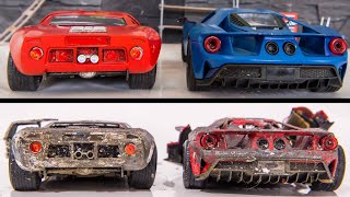 FORD GT 1990 vs 2020 - Restoration Abandoned  Model Cars