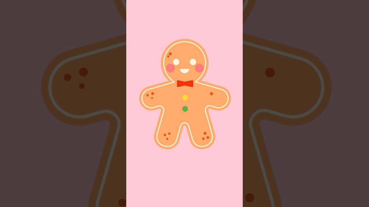 Let's Draw a Gingerbread 🍪 In 
