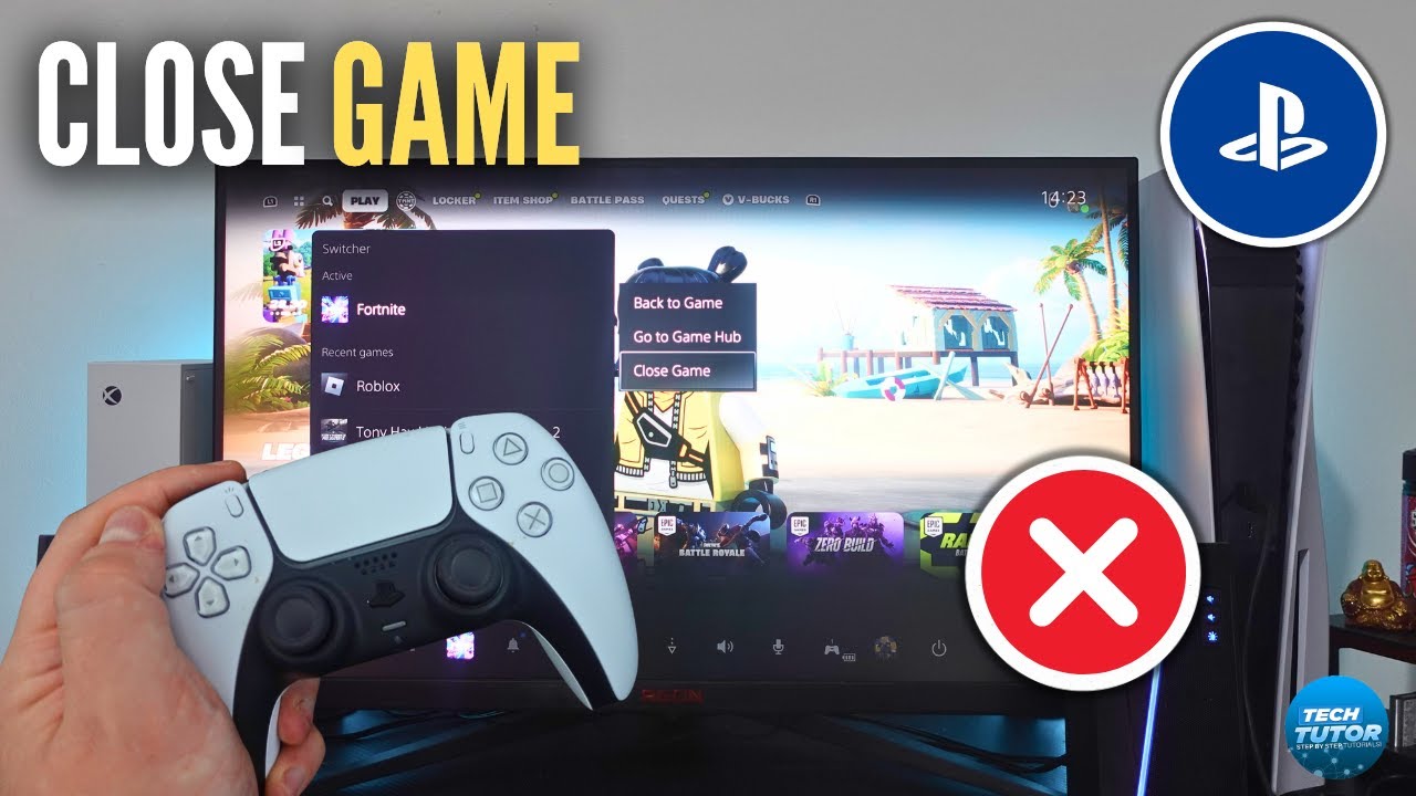 How to close game ps5 youtube