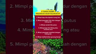 6 Tanda Mimpi Pasangan Akan Selingkuh. #ramalan #keluargabahagia