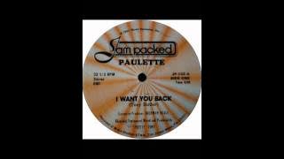 Paulette - I Want You Back (Instrumental) 1984