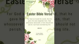 2024 Easter Bible Verse! In Jesus' Name.. Amen, and Amen #God#HolyGhost#jesuschrist#Lord