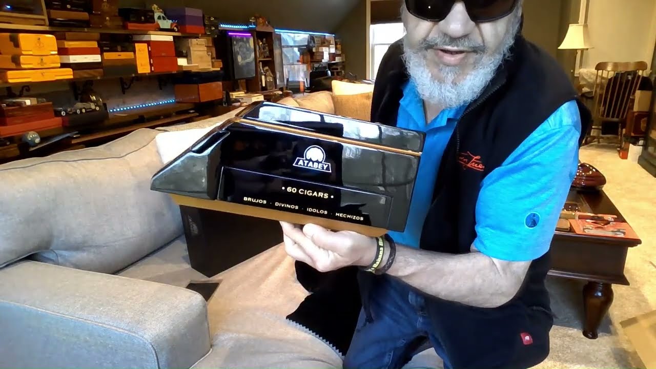Atabey 60 Cigar Humidor Unboxing